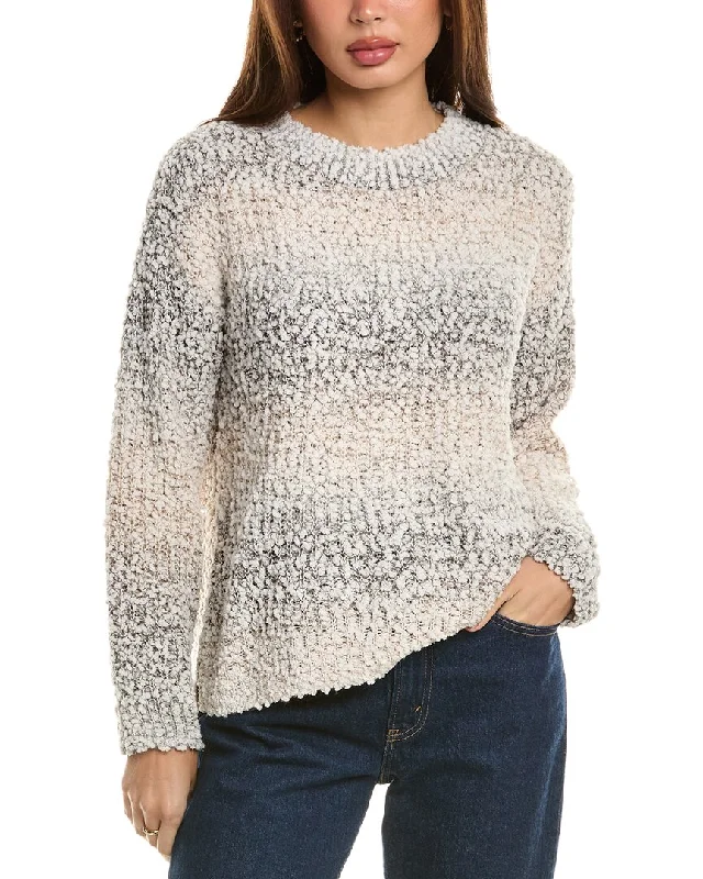 Bobeau Popcorn Knit Sweater Sweater Knitwear Pullover