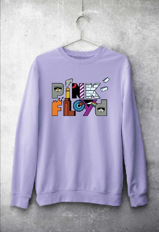 Pink Floyd Unisex Sweatshirt for Men/Women Hoodie with Raw Hem Edgy Unfinished