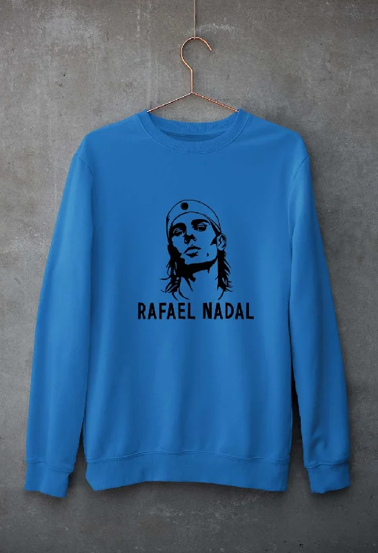 Rafael Nadal (RAFA) Unisex Sweatshirt for Men/Women Hoodie with Pocket Utility Practical Rafael Nadal (RAFA) Unisex Sweatshirt for Men/Women Hoodie with Pocket Utility Practical
