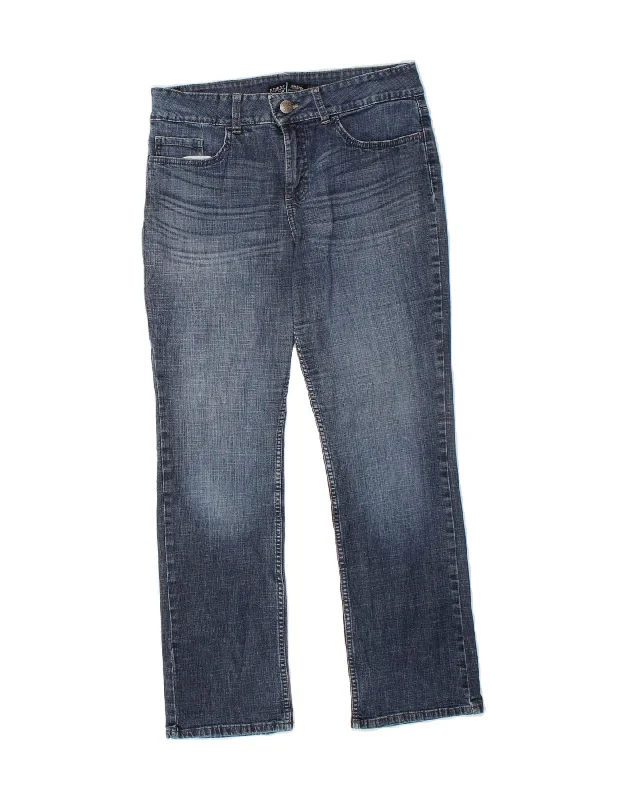 LEE Womens Riders Mid Rise Straight Jeans US 10 Large W32 L28 Blue Cotton Comfortable Low-Rise Jeans LEE Womens Riders Mid Rise Straight Jeans US 10 Large W32 L28 Blue Cotton Comfortable Low-Rise Jeans