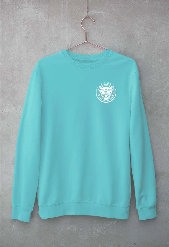 Jaguar Unisex Sweatshirt for Men/Women Hoodie with Button Placket Classic Preppy