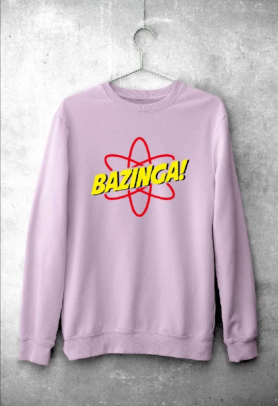 Sheldon Cooper Bazinga Unisex Sweatshirt for Men/Women Hoodie with Raglan Sleeves Sporty Comfortable Sheldon Cooper Bazinga Unisex Sweatshirt for Men/Women Hoodie with Raglan Sleeves Sporty Comfortable