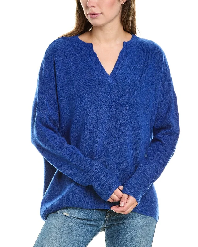 Vince Camuto Dropped-Shoulder Sweater Tailored Straight A-Line