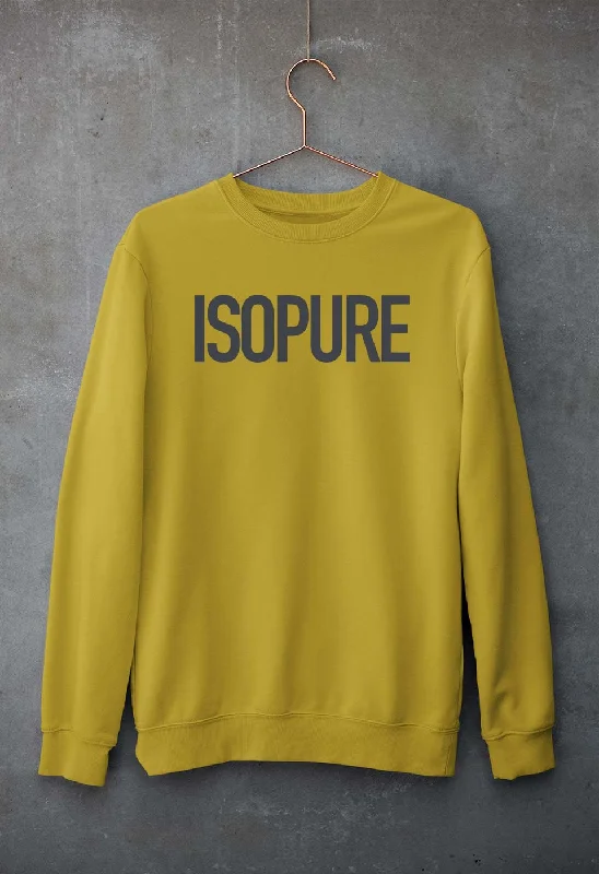 isopure Sweatshirt for Men/Women Hoodie with Ribbed Neckline Snug Warm