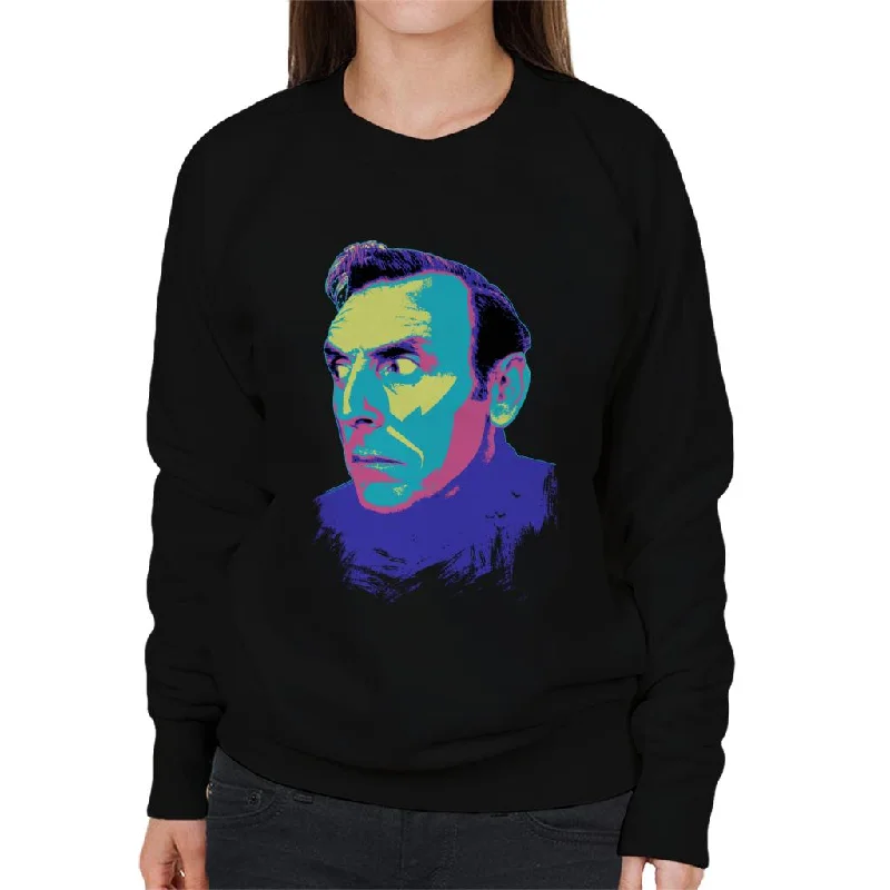 TV Times Spike Milligan And Eric Sykes Pop Art Stylised Women's Sweatshirt Hoodie with Full-Zip Functional Layering TV Times Spike Milligan And Eric Sykes Pop Art Stylised Women's Sweatshirt Hoodie with Full-Zip Functional Layering