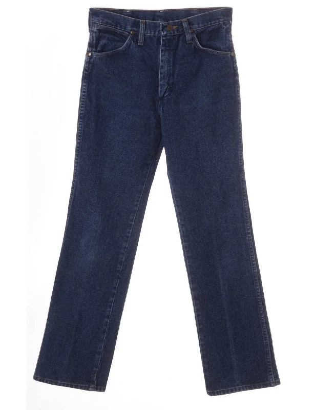 Label Thomas Tapered Denim Jeans Chic Faded Blue Jeans