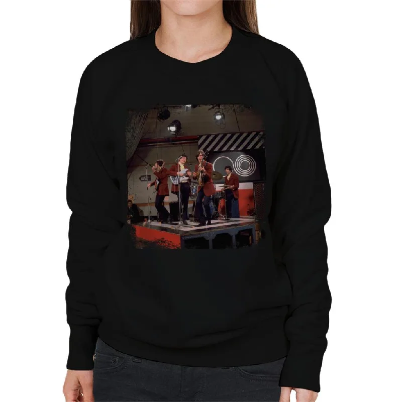 TV Times The Kinks Live TV Show Women's Sweatshirt Hoodie with Print Artistic Unique TV Times The Kinks Live TV Show Women's Sweatshirt Hoodie with Print Artistic Unique