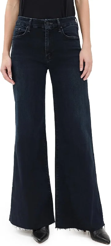 Mother Women's The Roller Fray Jeans, Night in Venice Fashionable Button-Front Jeans Mother Women's The Roller Fray Jeans, Night in Venice Fashionable Button-Front Jeans