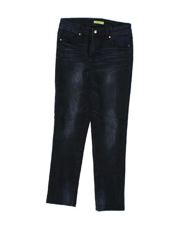 VERSACE Womens Slim Jeans EU 38 Medium W30 L30 Navy Blue Cotton Cozy Relaxed Fit Jeans VERSACE Womens Slim Jeans EU 38 Medium W30 L30 Navy Blue Cotton Cozy Relaxed Fit Jeans