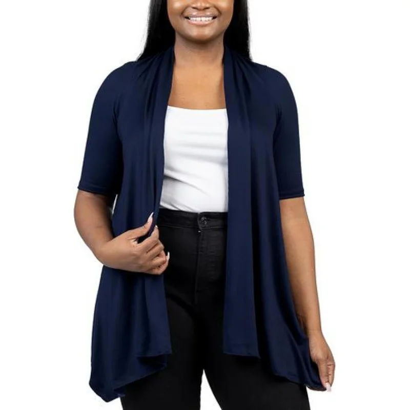 Plus Womens Sharkbite Hem Long Cardigan Sweater Terry Blend Velvet Blend Canvas Blend Plus Womens Sharkbite Hem Long Cardigan Sweater Terry Blend Velvet Blend Canvas Blend