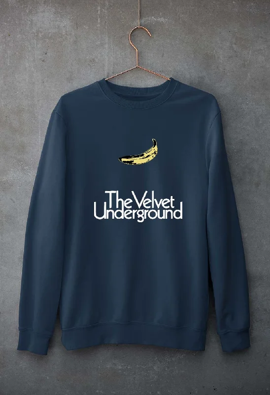 The Velvet Underground Unisex Sweatshirt for Men/Women Hoodie with Ribbed Neckline Snug Warm The Velvet Underground Unisex Sweatshirt for Men/Women Hoodie with Ribbed Neckline Snug Warm