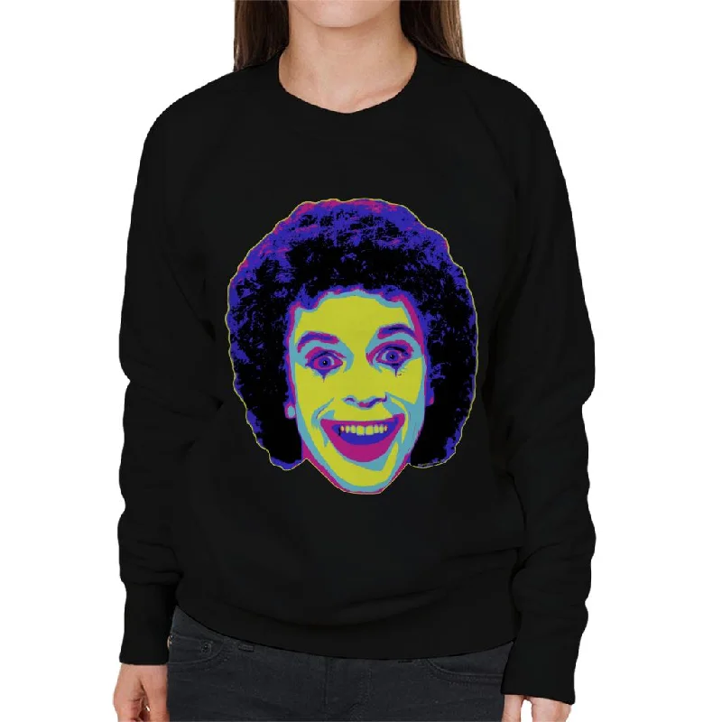 TV Times Leo Sayer On The Muppet Show 1978 Pop Art Stylised Women's Sweatshirt Hoodie with Hem Fringe Bohemian Relaxed TV Times Leo Sayer On The Muppet Show 1978 Pop Art Stylised Women's Sweatshirt Hoodie with Hem Fringe Bohemian Relaxed
