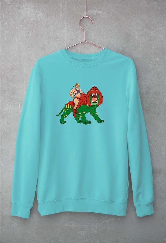 heman Sweatshirt for Men/Women Cotton Hoodie Fleece Lining Warmth