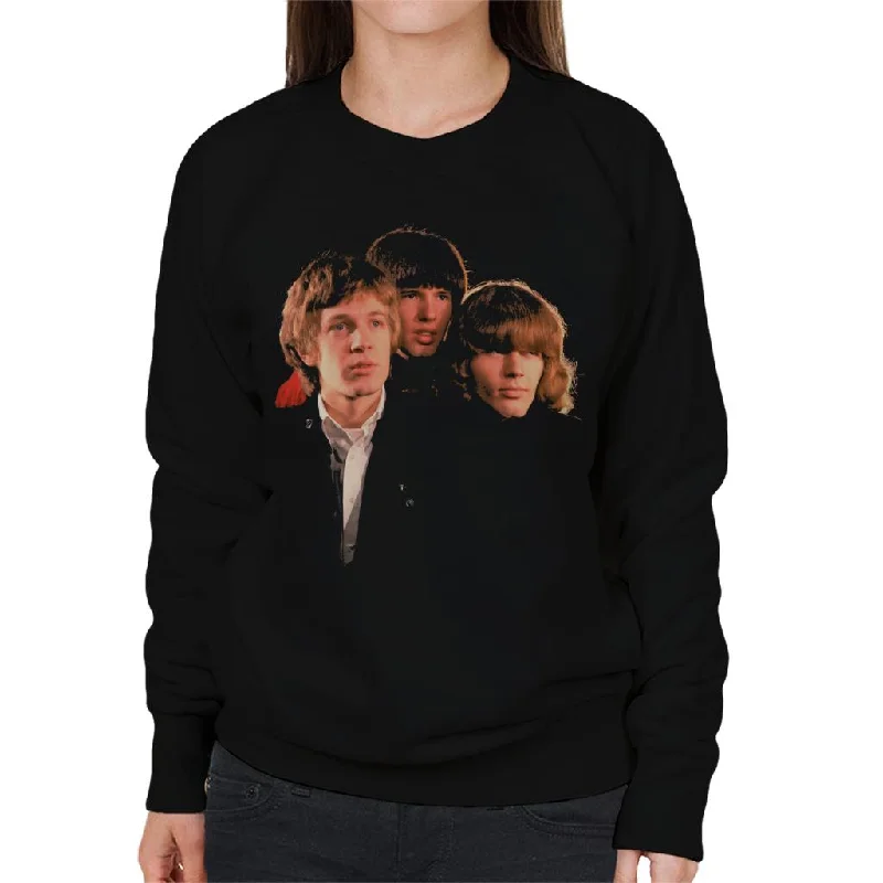 TV Times Walker Brothers Band Portrait Women's Sweatshirt Hoodie with Rolled Sleeves Casual Relaxed TV Times Walker Brothers Band Portrait Women's Sweatshirt Hoodie with Rolled Sleeves Casual Relaxed