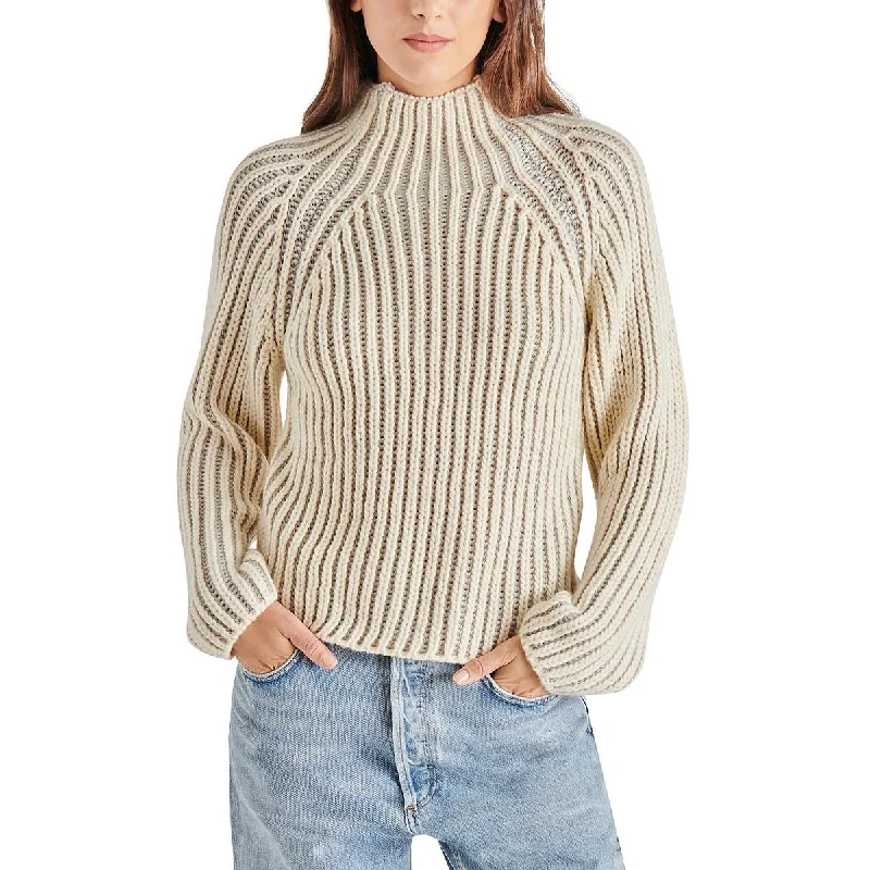 Terra Womens Cable Knit Long Sleeve Funnel-Neck Sweater Cotton Fabric Linen Fabric Terry Fabric Terra Womens Cable Knit Long Sleeve Funnel-Neck Sweater Cotton Fabric Linen Fabric Terry Fabric