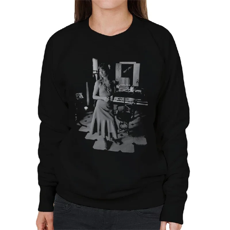 TV Times Jane Birkin Women's Sweatshirt Hoodie with Puffed Sleeves Voluminous Trendy TV Times Jane Birkin Women's Sweatshirt Hoodie with Puffed Sleeves Voluminous Trendy
