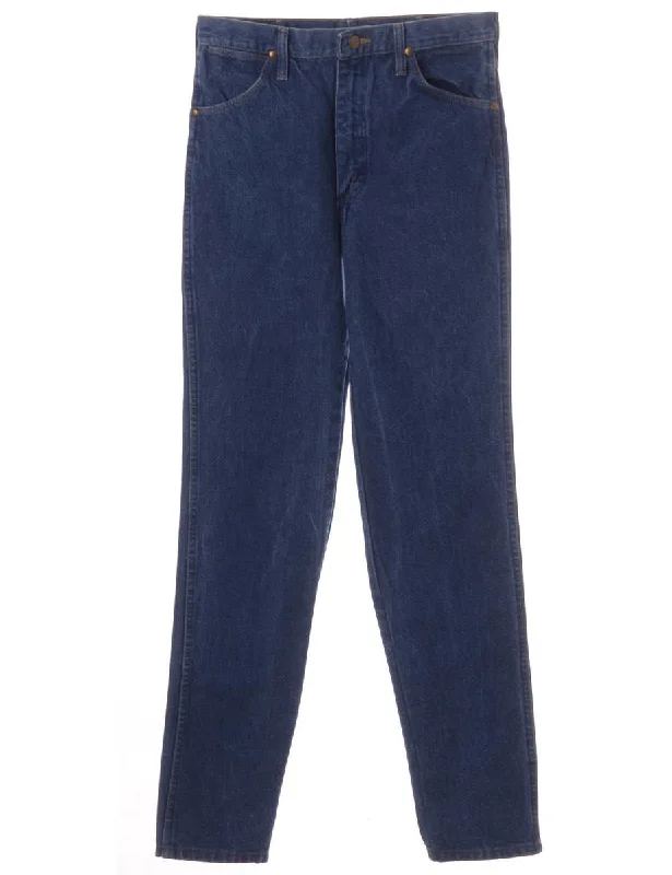 Label Thomas Tapered Denim Jeans Comfortable Zip-Up Skinny Jeans