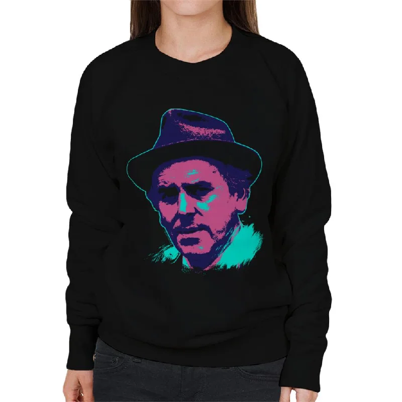 TV Times Actor George Cole Minder 1982 Pop Art Stylised Women's Sweatshirt Hoodie with Drawstring Waist Adjustable Fitted TV Times Actor George Cole Minder 1982 Pop Art Stylised Women's Sweatshirt Hoodie with Drawstring Waist Adjustable Fitted