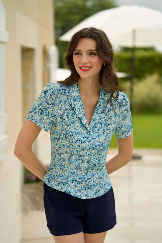Susan Blouse Casual Relaxed Fit Blouse