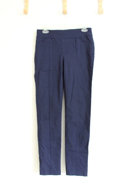 Chico's Fabulously Slimming Navy Pants | 00 Regular Elegant Dress Pants