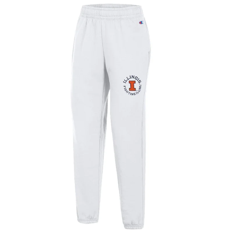 Illinois Fighting Illini Women's Champion Fleece Pant Fashionable Track Pants