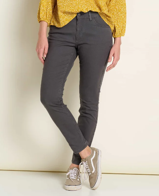 Earthworks 5 Pocket Skinny Pant Elegant Wool Trousers