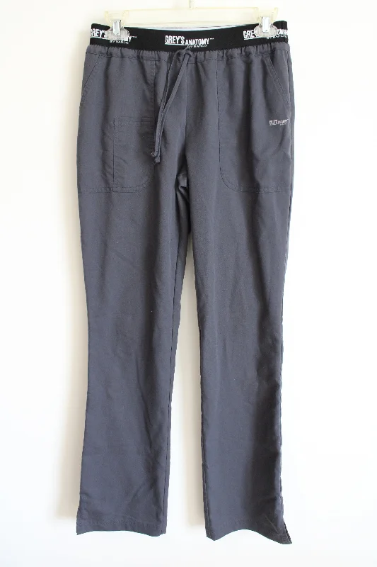 Grey's Anatomy By Barco Gray Scrub Pants | S Tall High-Waist Yoga Pants