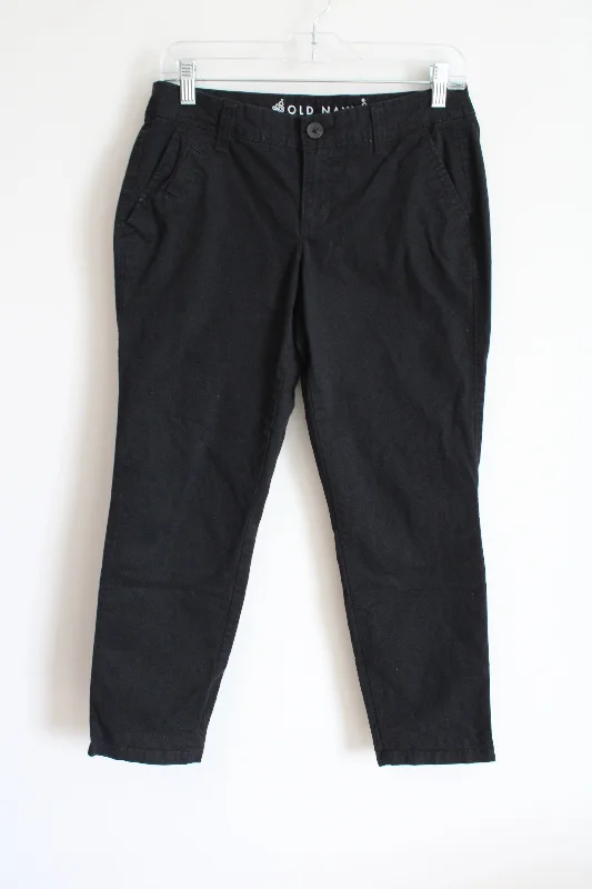 Old Navy Regular Fit Black Chino Pants | 4 Trendy Printed Pants