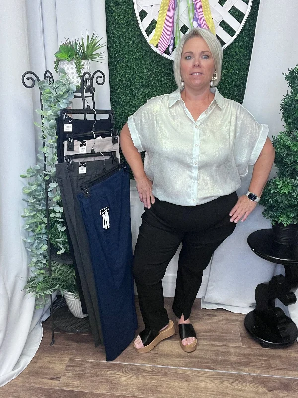 STYLISH ANKLE PANT Chic Wool Trousers