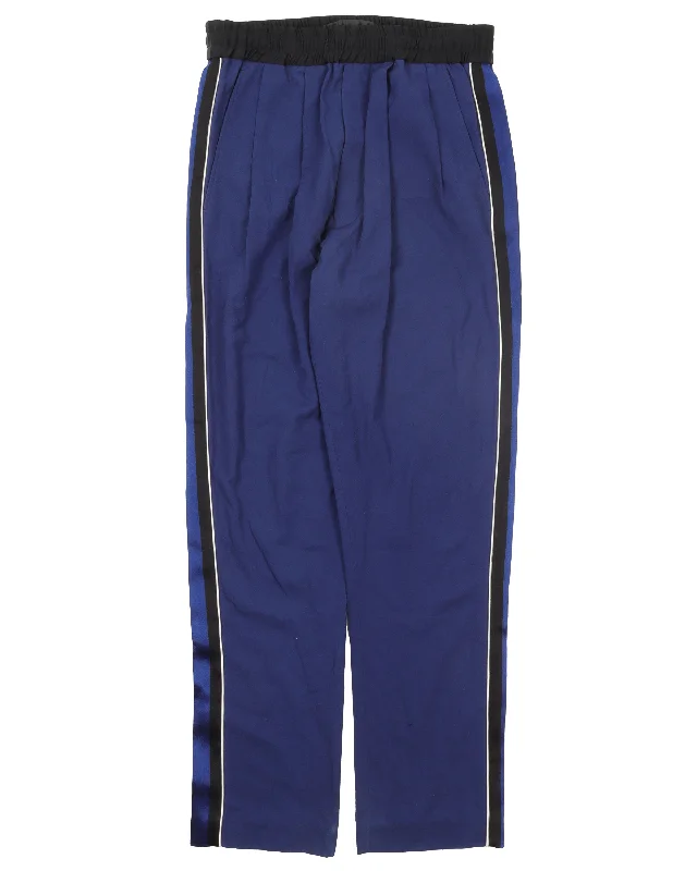 Royal Blue Track Pants Lightweight Jogger Pants