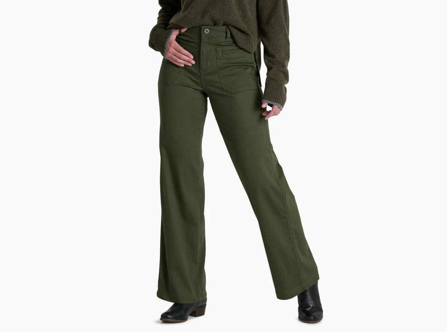 Kuhl Kontour Wide-Leg Pants Comfortable Fleece Pants