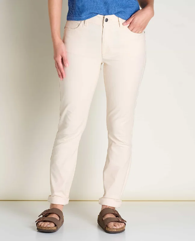 Earthworks 5 Pocket Skinny Pant Classic Flared Pants