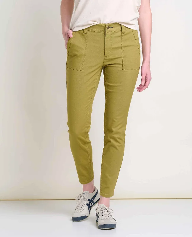 Earthworks Ankle Pant Elegant Silk Pants