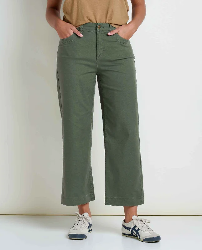 Earthworks Wide Leg Pant Elegant Silk Pants