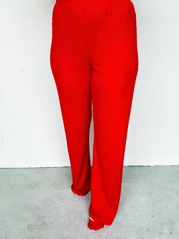 [Z Supply] Sabrina Pointelle Pant-Rendezvous Trendy Printed Leggings