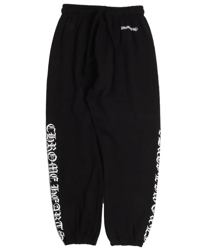 Side Hit Sweat Pants Trendy Palazzo Pants