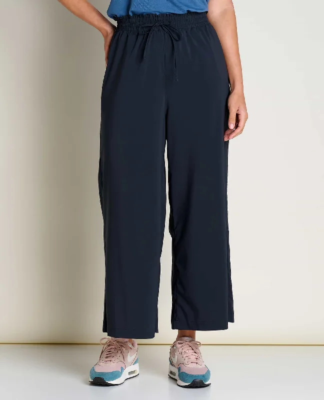 Sunkissed Wide Leg Pant II Formal Linen Trousers
