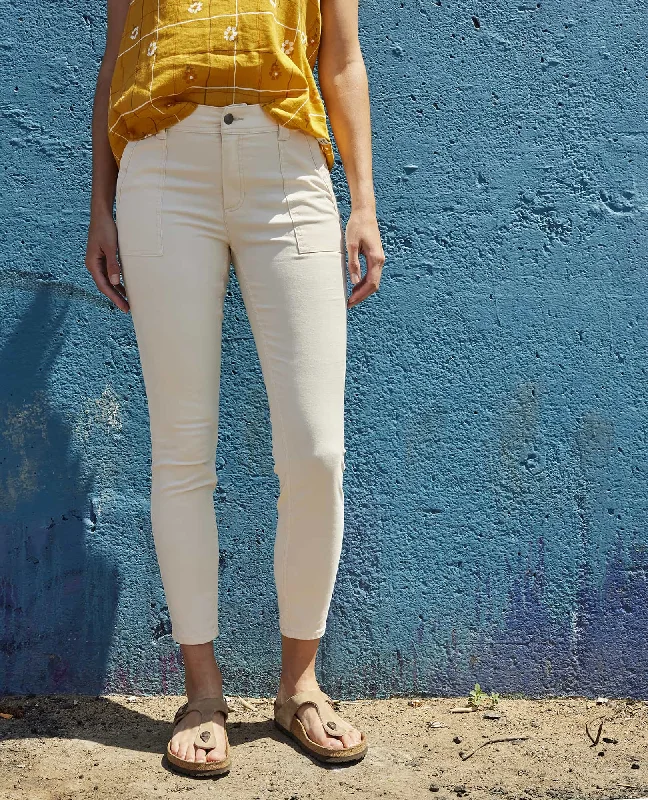 Earthworks Ankle Pant Slim Fit Casual Pants
