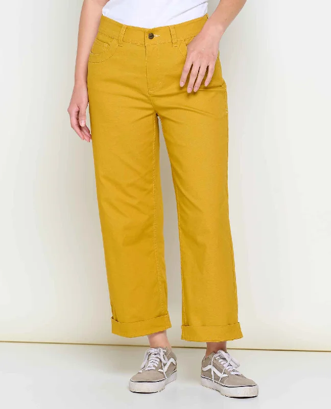 Earthworks Wide Leg Pant Cozy Fitted Pants