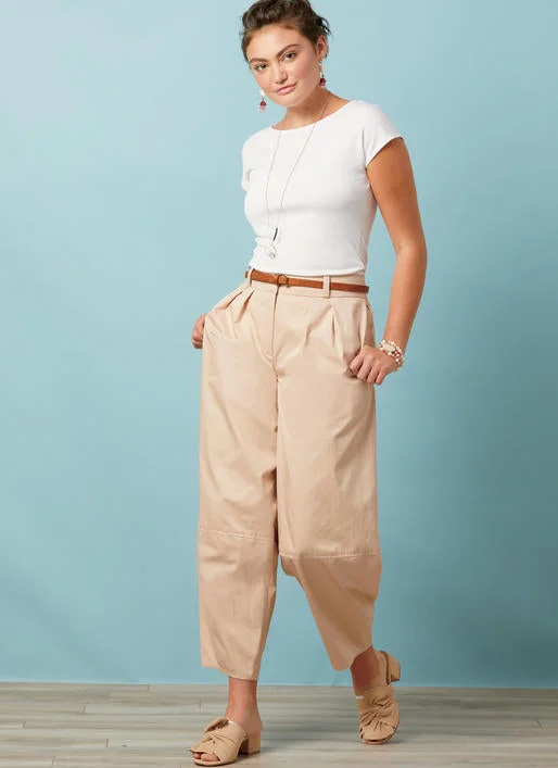 McCall's Pattern M7907 Misses' Pants Elegant Wool Trousers