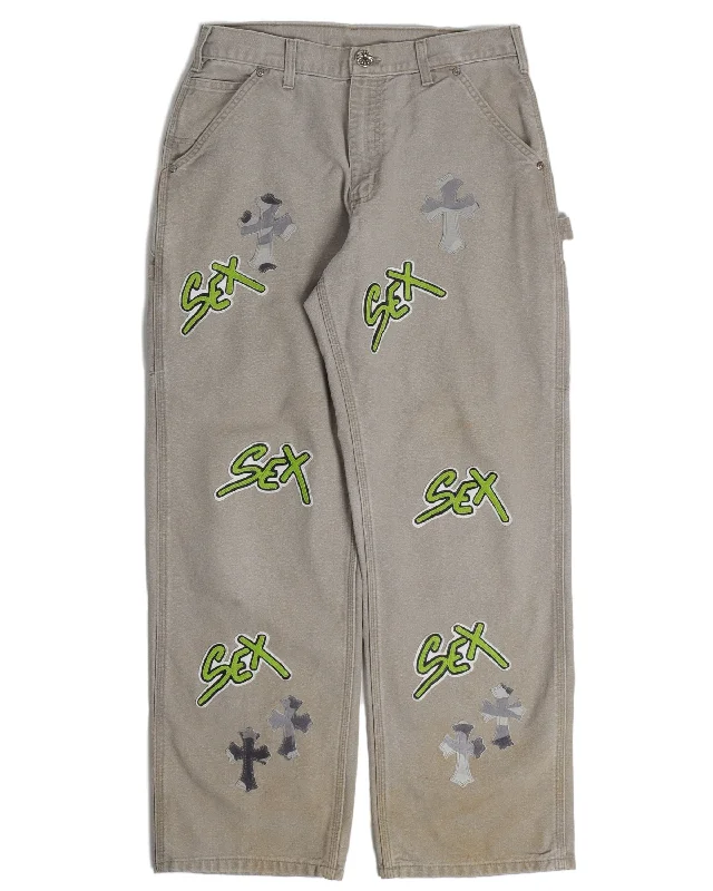 Sex Records Carpenter Pant Casual Drawstring Pants