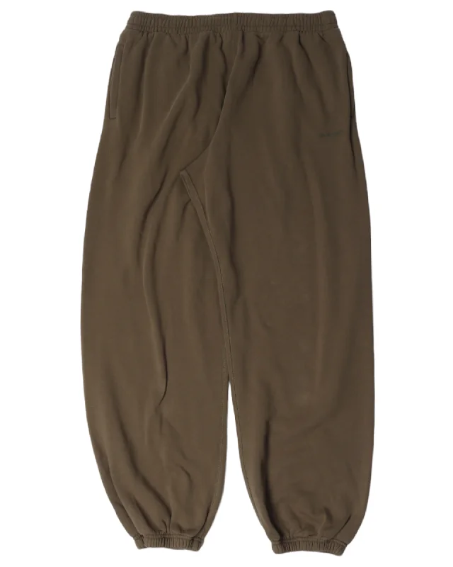 Olive Sweat Pants Relaxed Casual Leggings