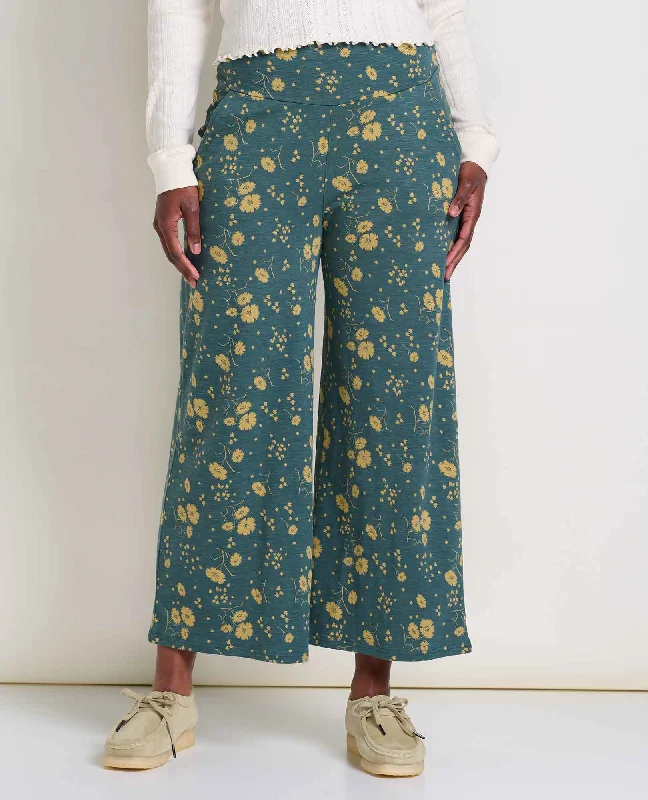 Chaka Wide Leg Pant Chic Checkered Pants