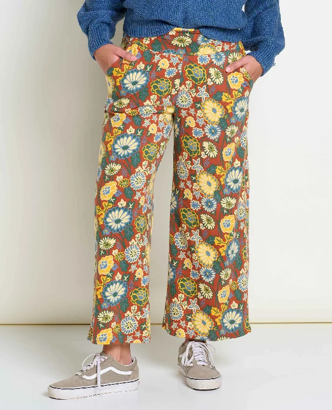 Chaka Wide Leg Pant Formal Linen Trousers