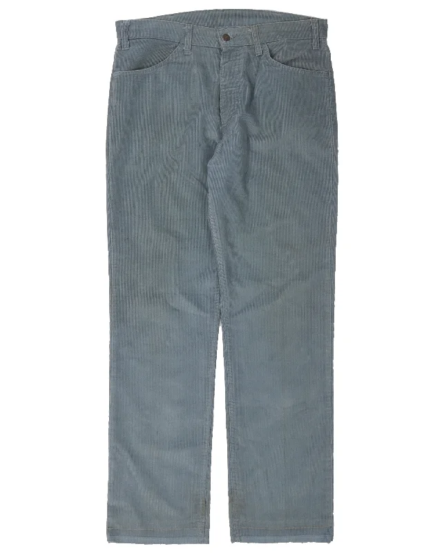 Levi's Blue Corduroy Pants Relaxed Lounge Trousers