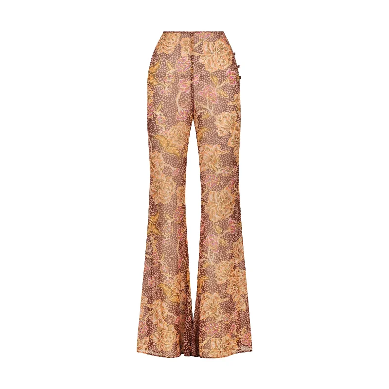 Hansen & Gretel Udaya Pant - Ruby Bohemia Slim-Fit Khaki Pants