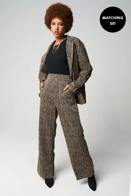 Wide leg pants Casual Track Pants