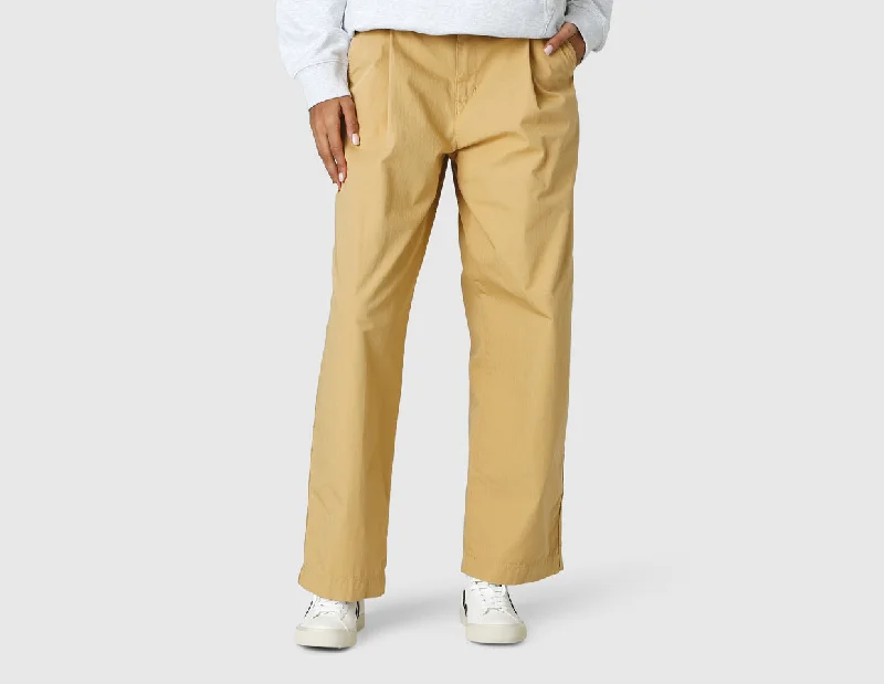 Carhartt WIP Women's Brexley Pants / Bourbon Relaxed Lounge Trousers