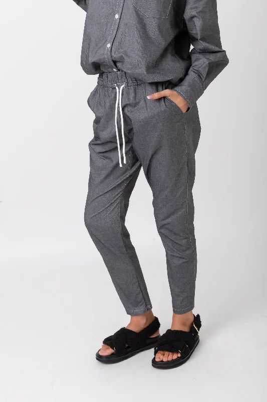 CASPER Pants Black Cozy Jogger Leggings