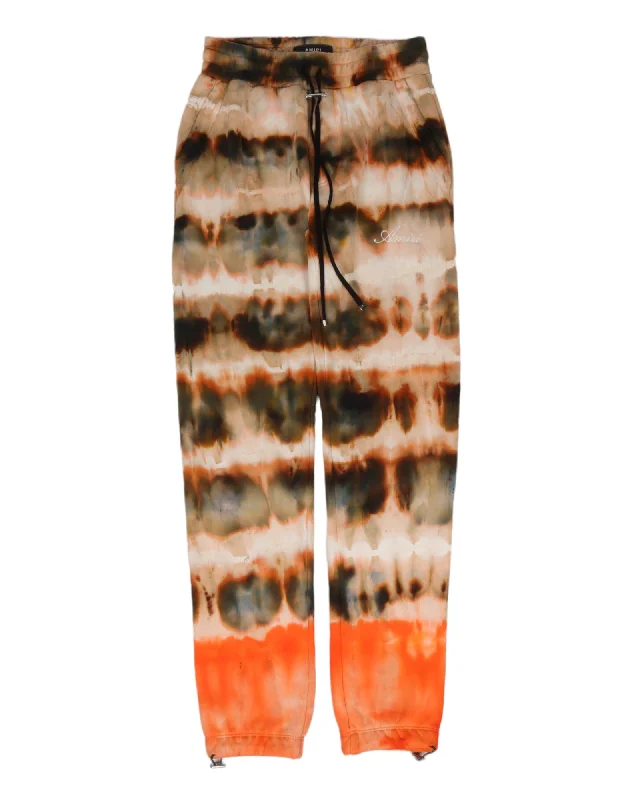 Tie Dye Sweat Pant Stylish Slim Trousers